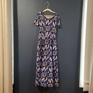 Dot dot smile maxi dress